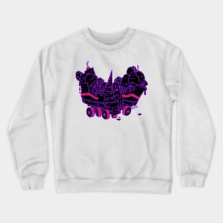 Ice Cream Trux (black version) Crewneck Sweatshirt